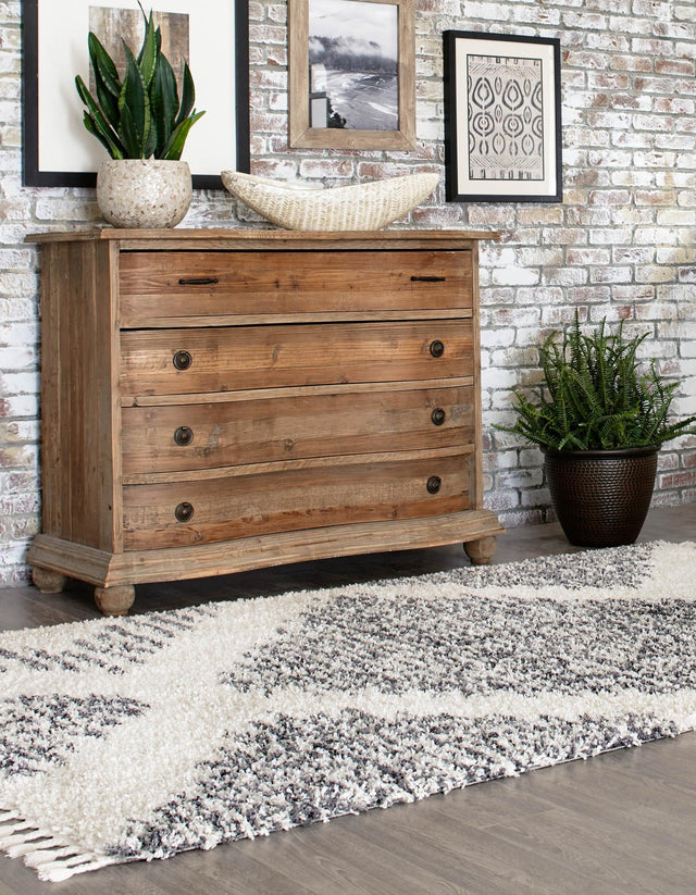 White 7' 10 x 10' Serenity Shag Rectangle Area Rug Thick Soft Touch Fluffy & Plush Shaggy Pile