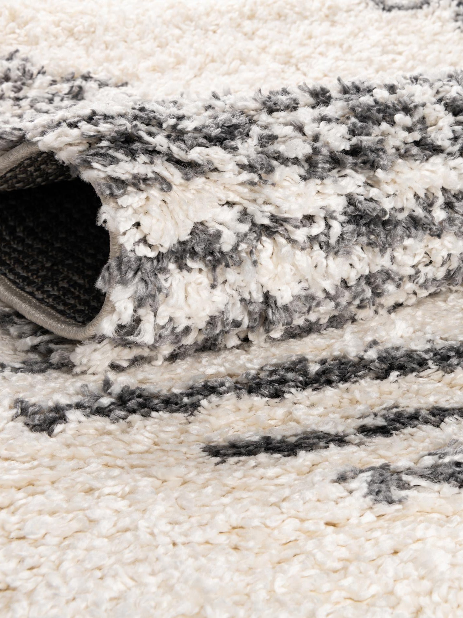 White 10' x 14' Serenity Shag Rectangle Area Rug Thick Soft Touch Fluffy & Plush Shaggy Pile Carpet for Living Rooms, Kitchen, Bedrooms, Office, Dorms for Sale at Rug Engine