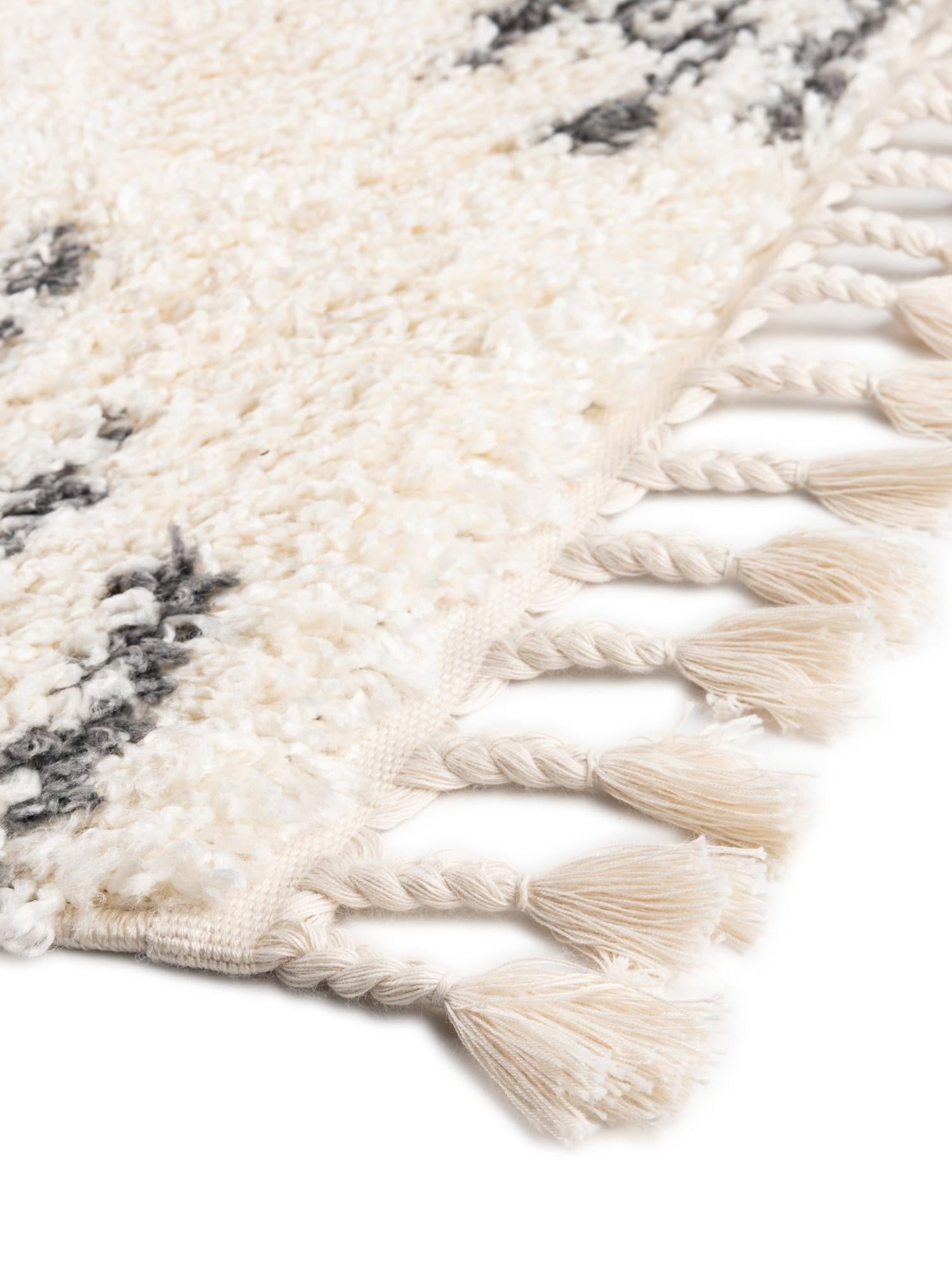 White 4' x 6' Serenity Shag Rectangle Area Rug Thick Soft Touch Fluffy & Plush Shaggy Pile Carpet for Living Rooms, Kitchen, Bedrooms, Office, Dorms for Sale at Rug Engine