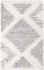 White 5' 3 x 8' Serenity Shag Rectangle Area Rug Thick Soft Touch Fluffy & Plush Shaggy Pile