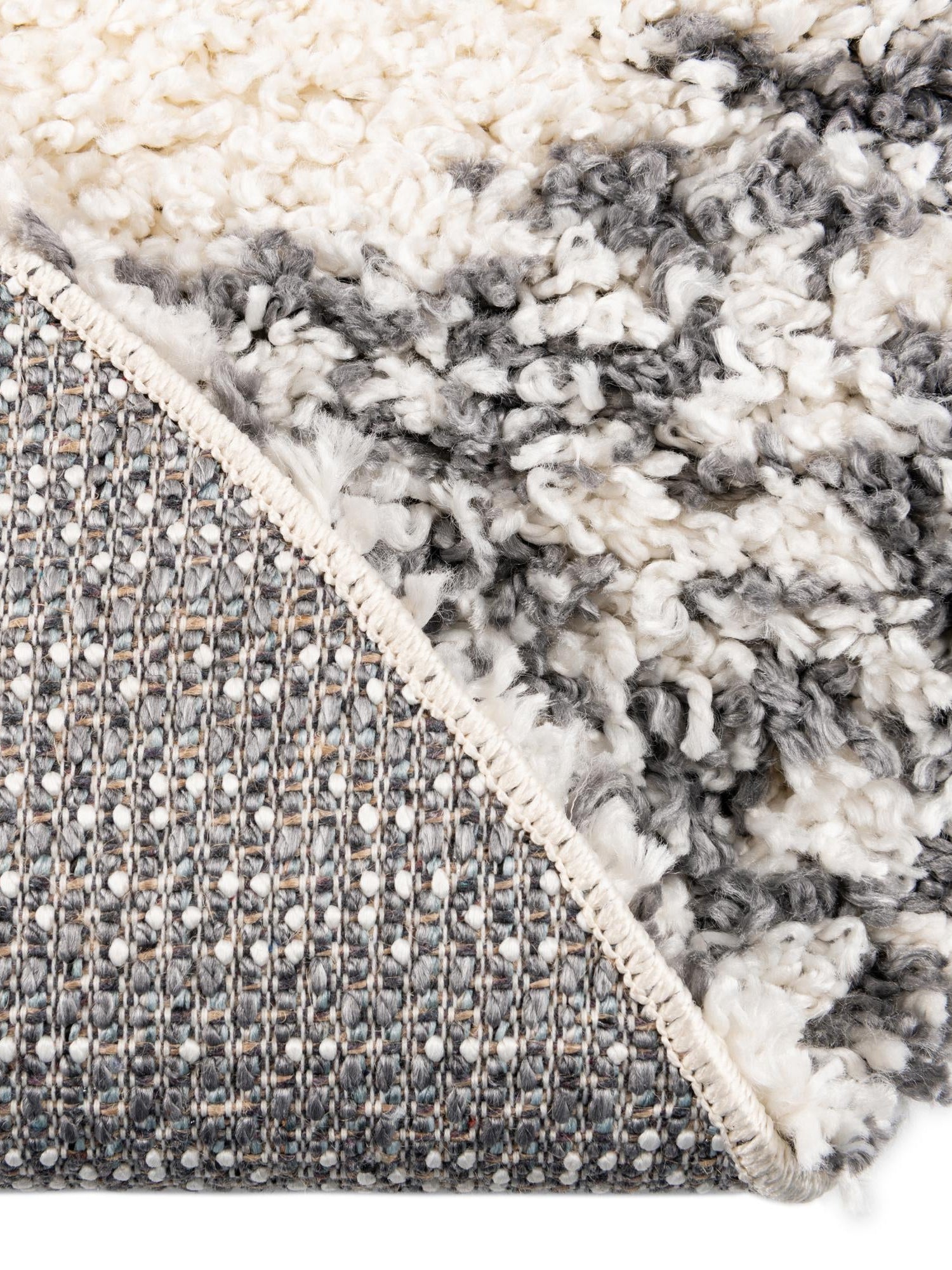 White 10' x 10' Serenity Shag Round Area Rug Thick Soft Touch Fluffy & Plush Shaggy Pile Carpet for Living Rooms, Kitchen, Bedrooms, Office, Dorms for Sale at Rug Engine