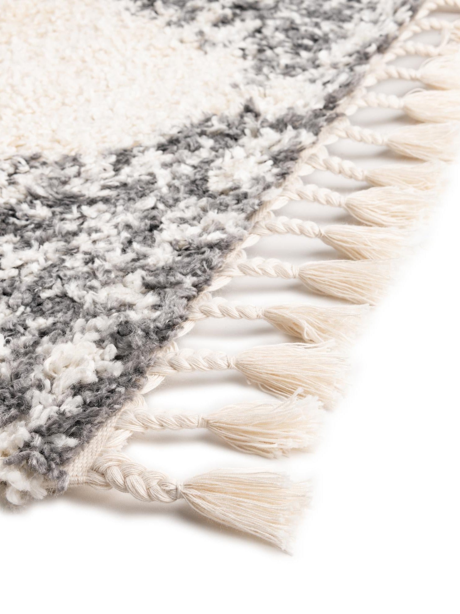 White 9' x 12' Serenity Shag Rectangle Area Rug Thick Soft Touch Fluffy & Plush Shaggy Pile Carpet for Living Rooms, Kitchen, Bedrooms, Office, Dorms for Sale at Rug Engine