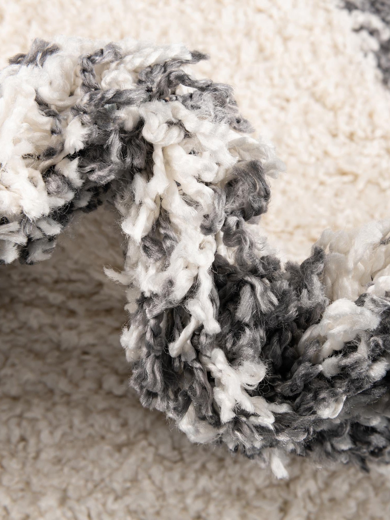 White 7' 10 x 10' Serenity Shag Oval Area Rug Thick Soft Touch Fluffy & Plush Shaggy Pile Carpet for Living Rooms, Kitchen, Bedrooms, Office, Dorms for Sale at Rug Engine