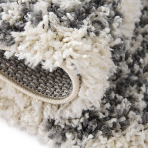 White 2' 7 x 12' Serenity Shag Runner Area Rug Thick Soft Touch Fluffy & Plush Shaggy Pile