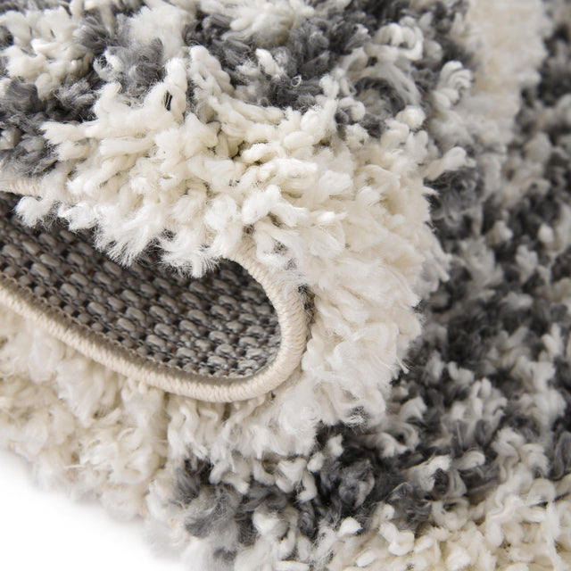 White 2' 7 x 12' Serenity Shag Runner Area Rug Thick Soft Touch Fluffy & Plush Shaggy Pile