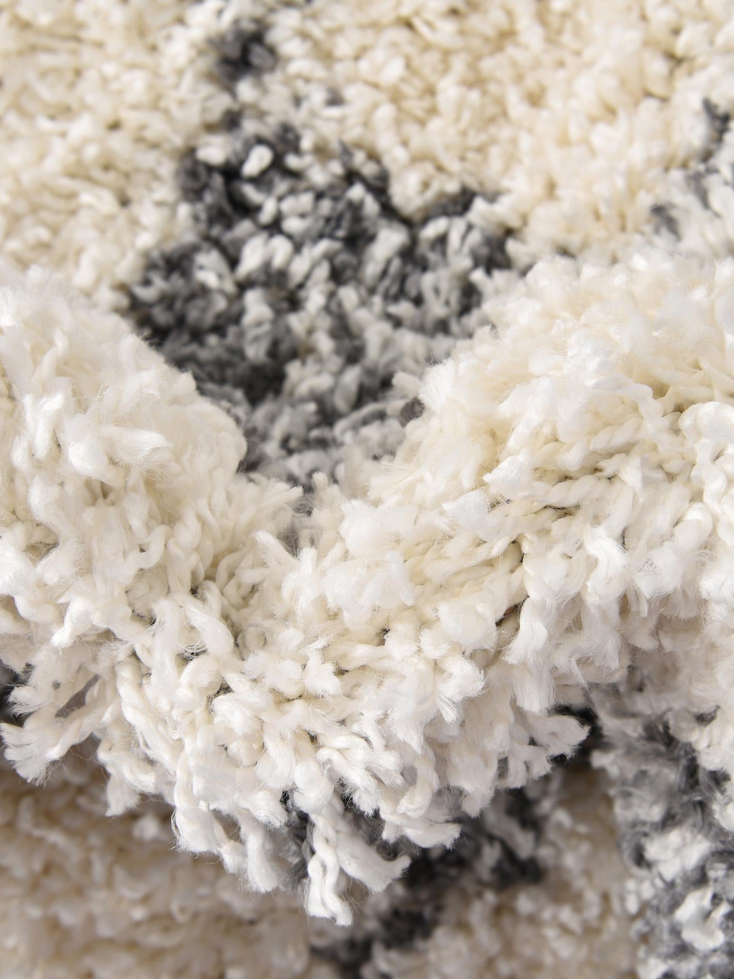 White 2' x 6' Serenity Shag Runner Area Rug Thick Soft Touch Fluffy & Plush Shaggy Pile Carpet for Living Rooms, Kitchen, Bedrooms, Office, Dorms for Sale at Rug Engine