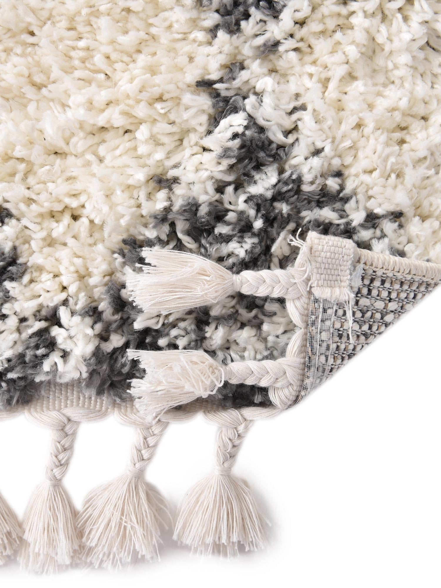 White 2' x 6' Serenity Shag Runner Area Rug Thick Soft Touch Fluffy & Plush Shaggy Pile Carpet for Living Rooms, Kitchen, Bedrooms, Office, Dorms for Sale at Rug Engine