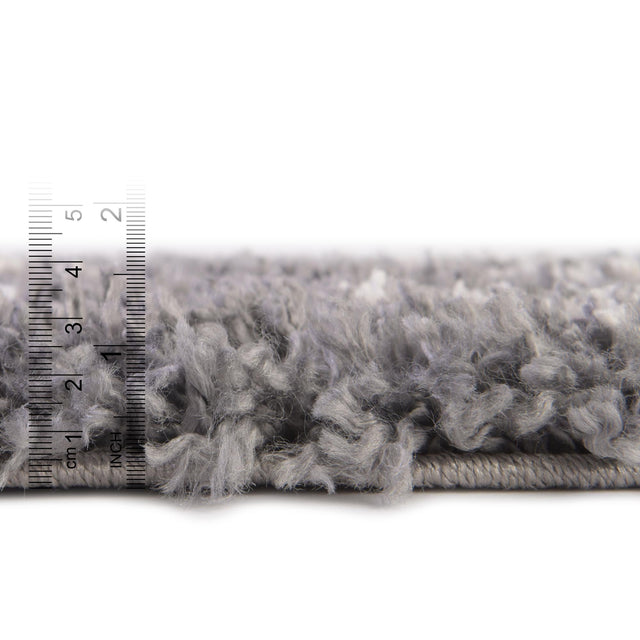 Gray 7' 10 x 10' Serenity Shag Rectangle Area Rug Thick Soft Touch Fluffy & Plush Shaggy Pile