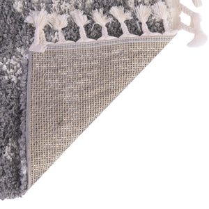 Gray 7' 10 x 10' Serenity Shag Rectangle Area Rug Thick Soft Touch Fluffy & Plush Shaggy Pile
