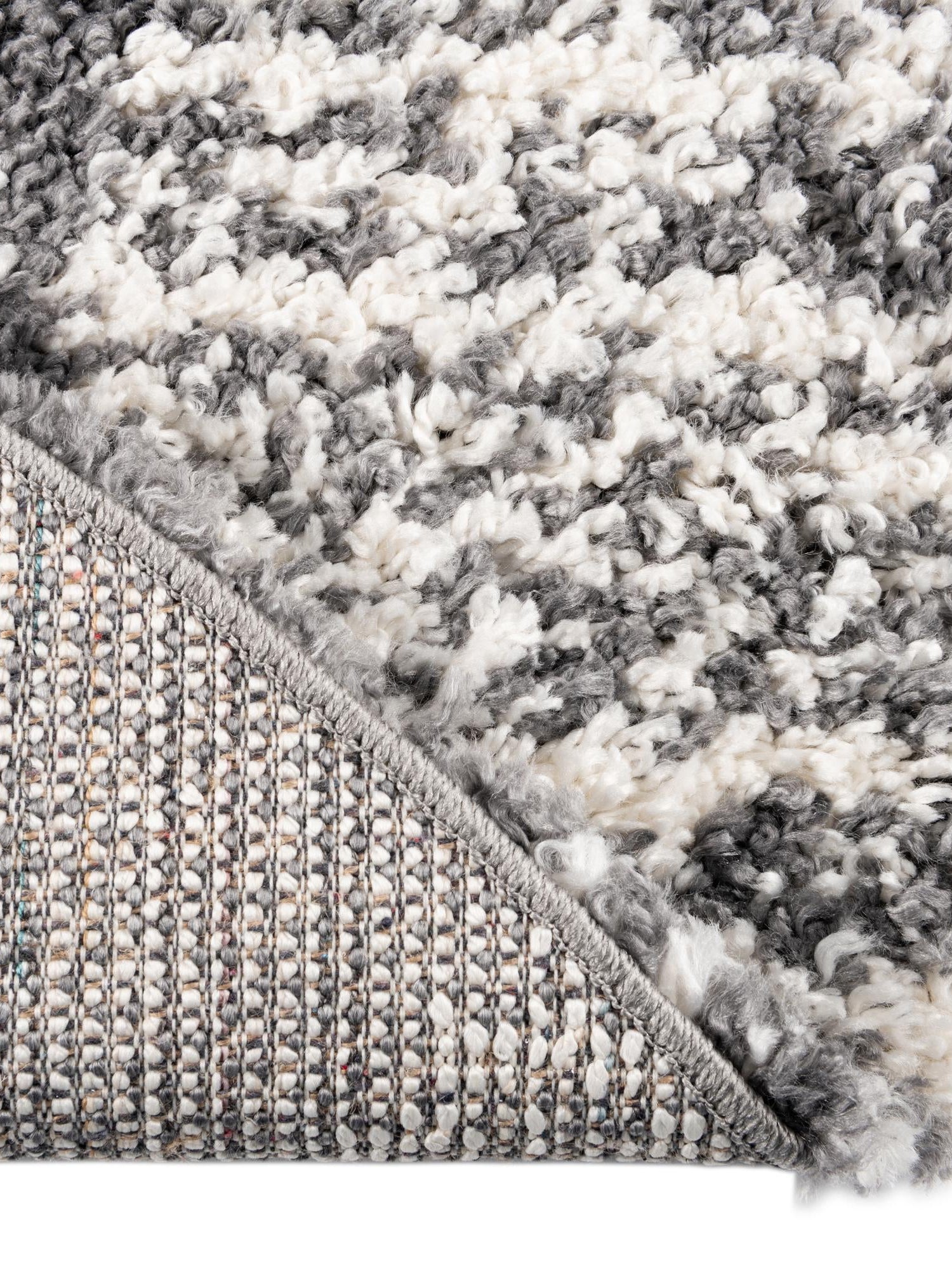 Gray 10' x 10' Serenity Shag Round Area Rug Thick Soft Touch Fluffy & Plush Shaggy Pile Carpet for Living Rooms, Kitchen, Bedrooms, Office, Dorms for Sale at Rug Engine