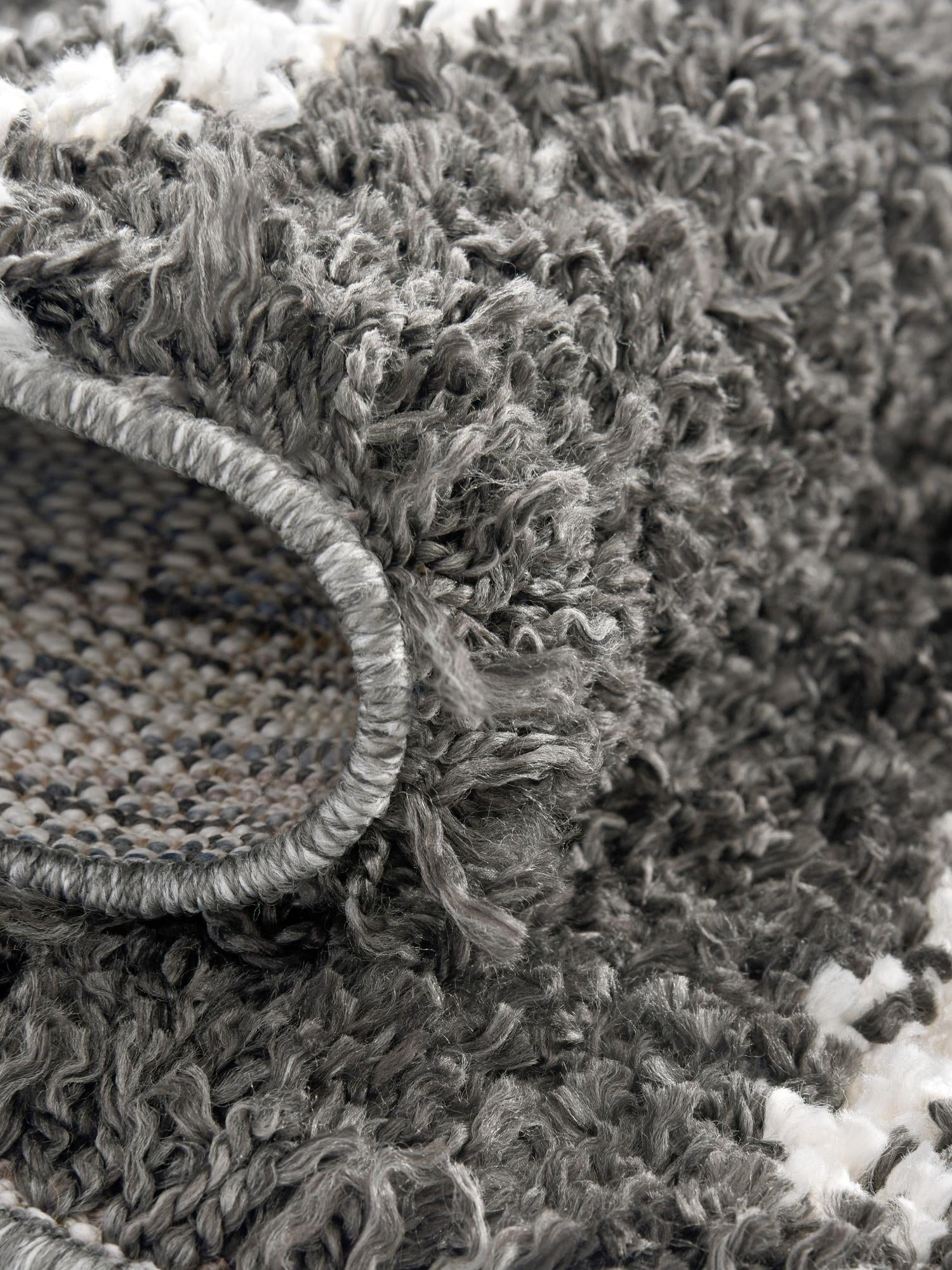 Gray 2' x 6' Serenity Shag Runner Area Rug Thick Soft Touch Fluffy & Plush Shaggy Pile Carpet for Living Rooms, Kitchen, Bedrooms, Office, Dorms for Sale at Rug Engine