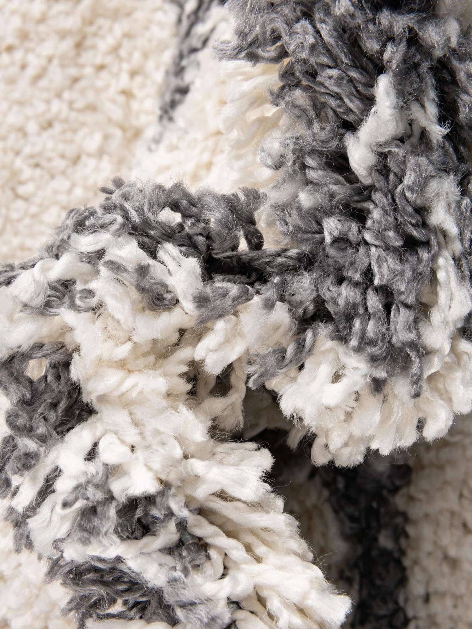 White 7' 10 x 10' Serenity Shag Rectangle Area Rug Thick Soft Touch Fluffy & Plush Shaggy Pile Carpet for Living Rooms, Kitchen, Bedrooms, Office, Dorms for Sale at Rug Engine