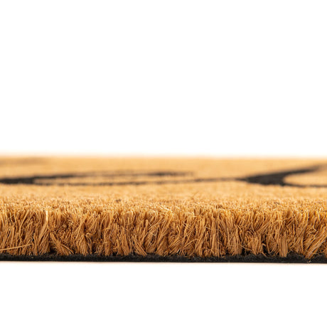 Natural 1' 6 x 2' 6 Doormat Entryway Porch Patio Deck Outdoor Area Rug 100% Coir With Vinyl Backing Carpet Mat for Outside Entryways for Sale at Rug Engine