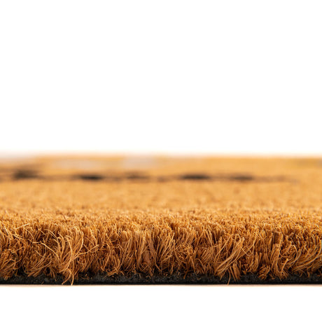 Natural 1' 6 x 2' 6 Doormat Entryway Porch Patio Deck Outdoor Area Rug 100% Coir With Vinyl Backing Carpet Mat for Outside Entryways for Sale at Rug Engine
