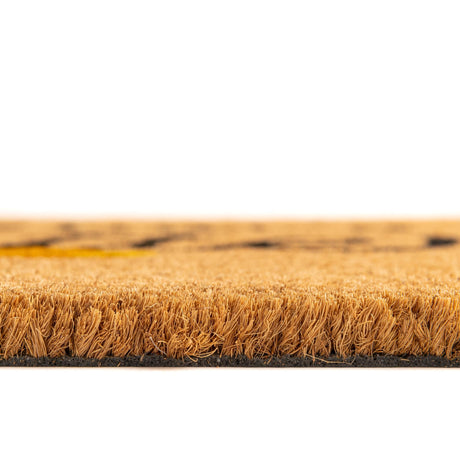 Natural 1' 6 x 2' 6 Doormat Entryway Porch Patio Deck Outdoor Area Rug 100% Coir With Vinyl Backing Carpet Mat for Outside Entryways for Sale at Rug Engine