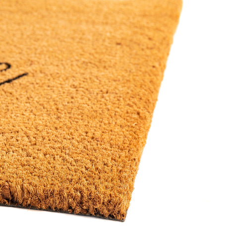 Natural 1' 6 x 2' 6 Doormat Entryway Porch Patio Deck Outdoor Area Rug 100% Coir With Vinyl Backing Carpet Mat for Outside Entryways for Sale at Rug Engine