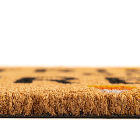 Seasonal Festive Natural 1' 6 x 2' 6 Doormat Entryway Porch Patio Deck Outdoor Area Rug 100% Coir With Vinyl Backing Carpet Mat for Outside Entryways for Sale at Rug Engine