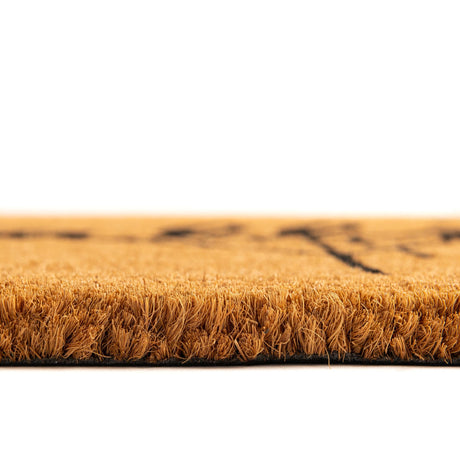 Seasonal Festive Natural 1' 6 x 2' 6 Doormat Entryway Porch Patio Deck Outdoor Area Rug 100% Coir With Vinyl Backing Carpet Mat for Outside Entryways for Sale at Rug Engine