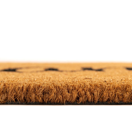 Seasonal Festive Natural 1' 6 x 2' 6 Doormat Entryway Porch Patio Deck Outdoor Area Rug 100% Coir With Vinyl Backing Carpet Mat for Outside Entryways for Sale at Rug Engine