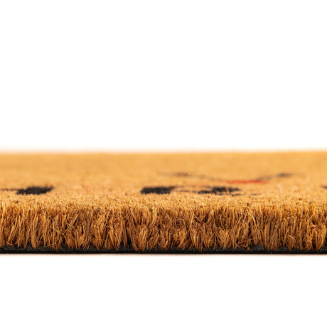 Seasonal Festive Natural 1' 6 x 2' 6 Doormat Entryway Porch Patio Deck Outdoor Area Rug 100% Coir With Vinyl Backing Carpet Mat for Outside Entryways for Sale at Rug Engine