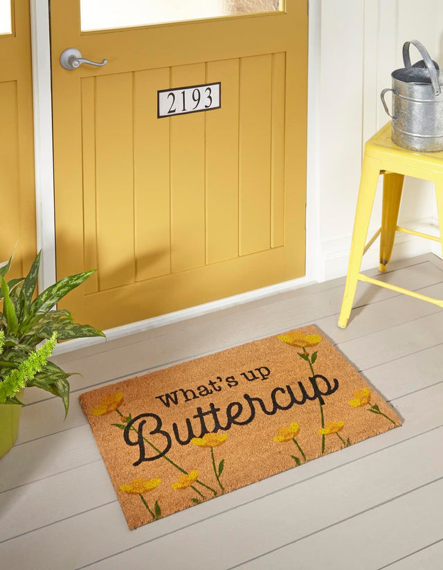 Natural 2' x 2' 6 Doormat Rectangle Rug