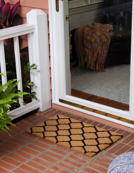 Natural 2' x 2' 6 Doormat Rectangle Rug