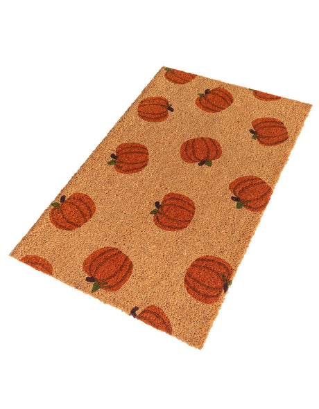 Seasonal Festive Natural 1' 6 x 2' 6 Doormat Entryway Porch Patio Deck Outdoor Area Rug 100% Coir With Vinyl Backing Carpet Mat for Outside Entryways for Sale at Rug Engine