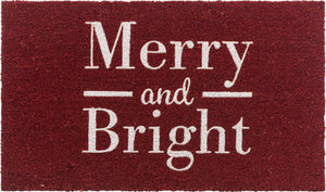 Dark Red 2' x 2' 6 Doormat Rectangle Rug