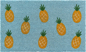 Turquoise 2' x 2' 6 Doormat Rectangle Rug