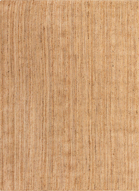 Natural 10' x 14' Braided Jute Luxe Rectangle Rug