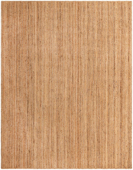 Natural 9' x 12' Braided Jute Luxe Rectangle Rug