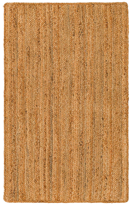 Natural 3' 3 x 5' 1 Braided Jute Luxe Rectangle Rug