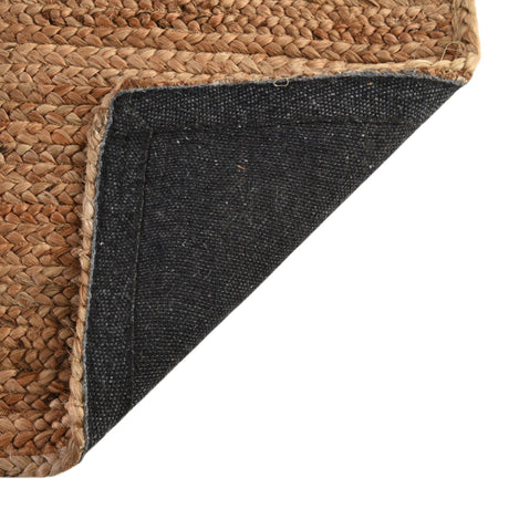 Natural 2' 7 x 10' Braided Jute Luxe Runner Area Rug 100% Jute Hand Braided Luxury Natural Eco-Friendly Boho Style Carpet for Living Rooms Dining Office Space Dorms for Sale at Rug Engine