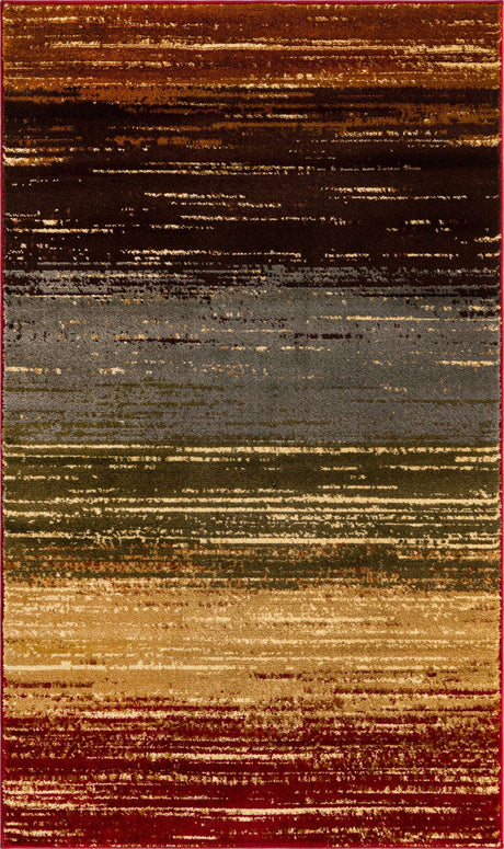 Beige 3' 1 x 5' 3 Barista Rectangle Area Rug 100% Polypropylene Abstract Modern Geometric Carpet for Living Room Dining Office Dorm Room Decor for Sale at Rug Engine