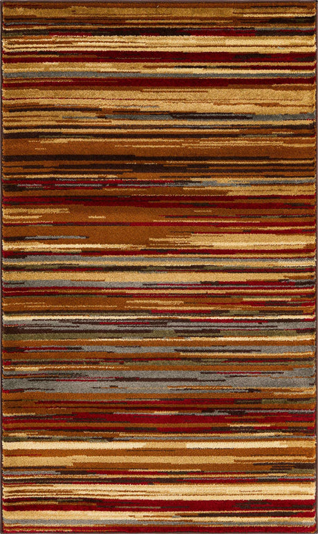 Beige 3' 1 x 5' 3 Barista Rectangle Area Rug 100% Polypropylene Abstract Modern Geometric Carpet for Living Room Dining Office Dorm Room Decor for Sale at Rug Engine