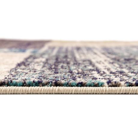 Multicolor 9' 10 x 9' 10 Vivid Square Area Rug Colorful Modern Unique Indoor Easy Clean Durable Carpet Mat for Home Interior Design & Decor for Sale at Rug Engine