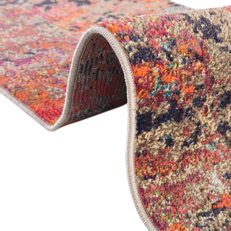 Multicolor 9' 10 x 14' Vivid Rectangle Area Rug Colorful Modern Unique Indoor Easy Clean Durable Carpet Mat for Home Interior Design & Decor for Sale at Rug Engine