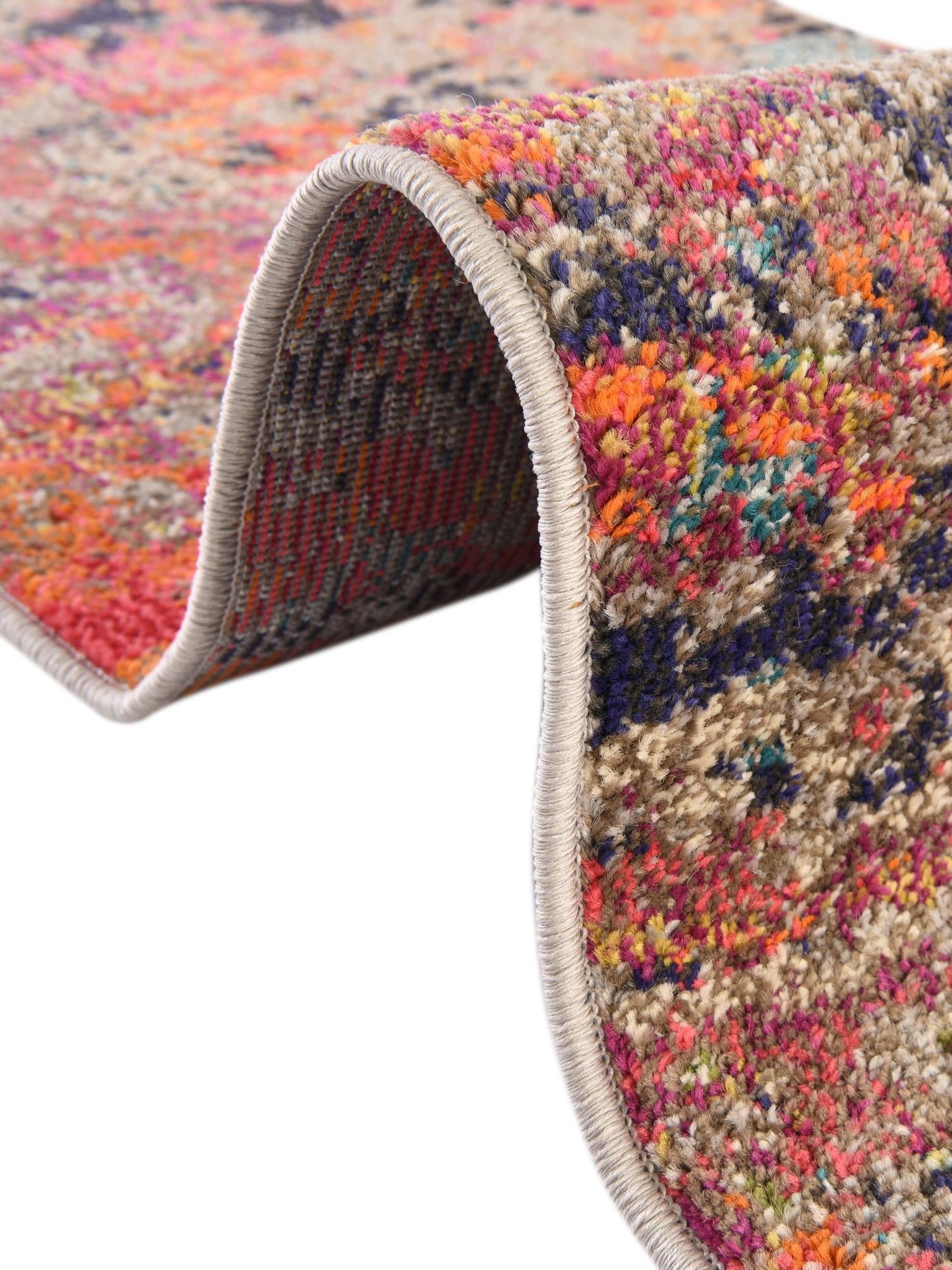 Multicolor 4' x 6' Vivid Rectangle Area Rug Colorful Modern Unique Indoor Easy Clean Durable Carpet Mat for Home Interior Design & Decor for Sale at Rug Engine