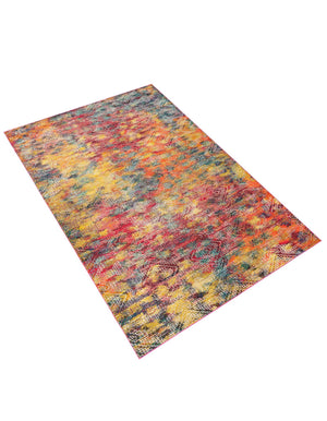 Multicolor 9' 10 x 14' Vivid Rectangle Area Rug Colorful Modern Unique Indoor Easy Clean Durable Carpet Mat for Home Interior Design & Decor for Sale at Rug Engine