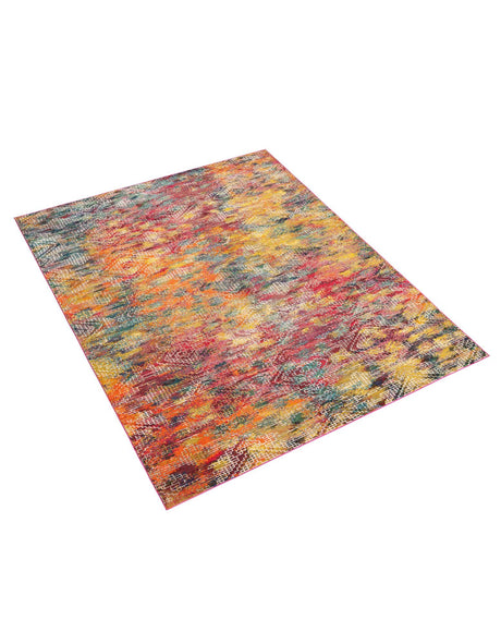 Multicolor 9' x 12' Vivid Rectangle Area Rug Colorful Modern Unique Indoor Easy Clean Durable Carpet Mat for Home Interior Design & Decor for Sale at Rug Engine