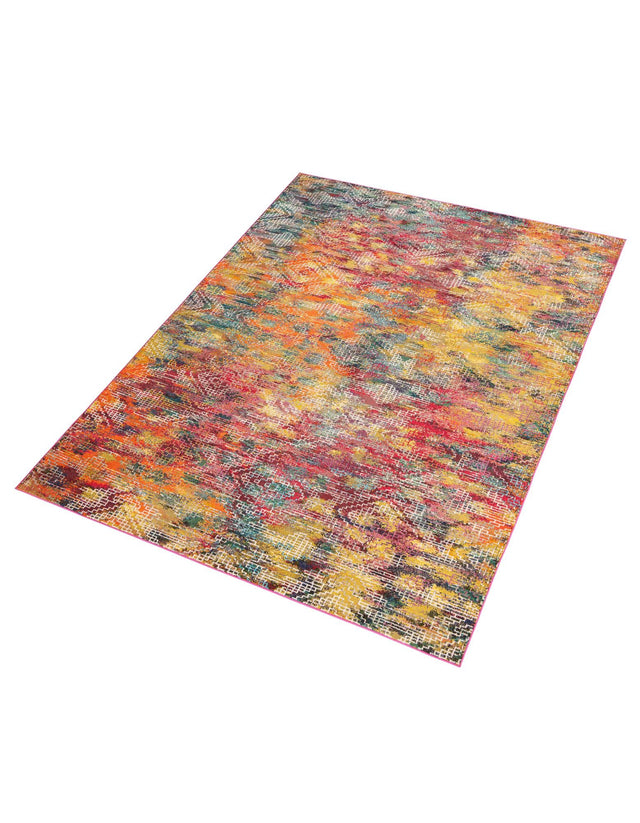 Multicolor 9' x 12' Vivid Rectangle Area Rug Colorful Modern Unique Indoor Easy Clean Durable Carpet Mat for Home Interior Design & Decor for Sale at Rug Engine