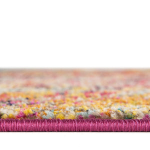 Multicolor 9' x 12' Vivid Rectangle Area Rug Colorful Modern Unique Indoor Easy Clean Durable Carpet Mat for Home Interior Design & Decor for Sale at Rug Engine