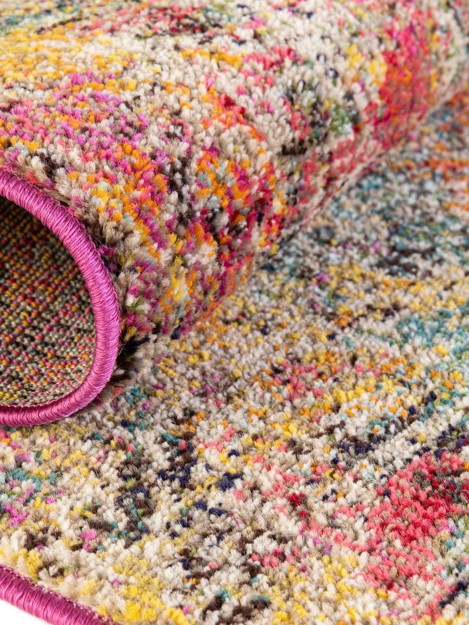 Multicolor 9' 10 x 14' Vivid Rectangle Area Rug Colorful Modern Unique Indoor Easy Clean Durable Carpet Mat for Home Interior Design & Decor for Sale at Rug Engine