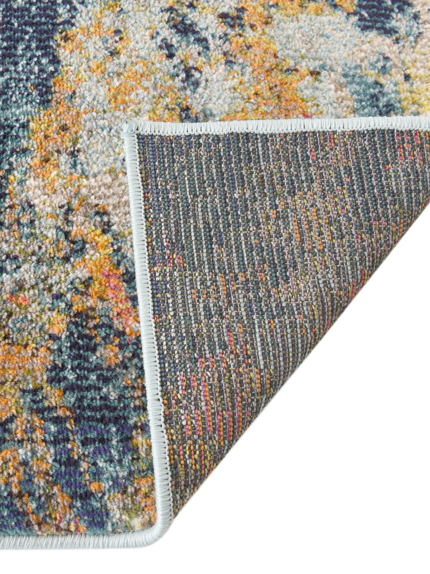 Multicolor 9' x 12' Vivid Rectangle Area Rug Colorful Modern Unique Indoor Easy Clean Durable Carpet Mat for Home Interior Design & Decor for Sale at Rug Engine