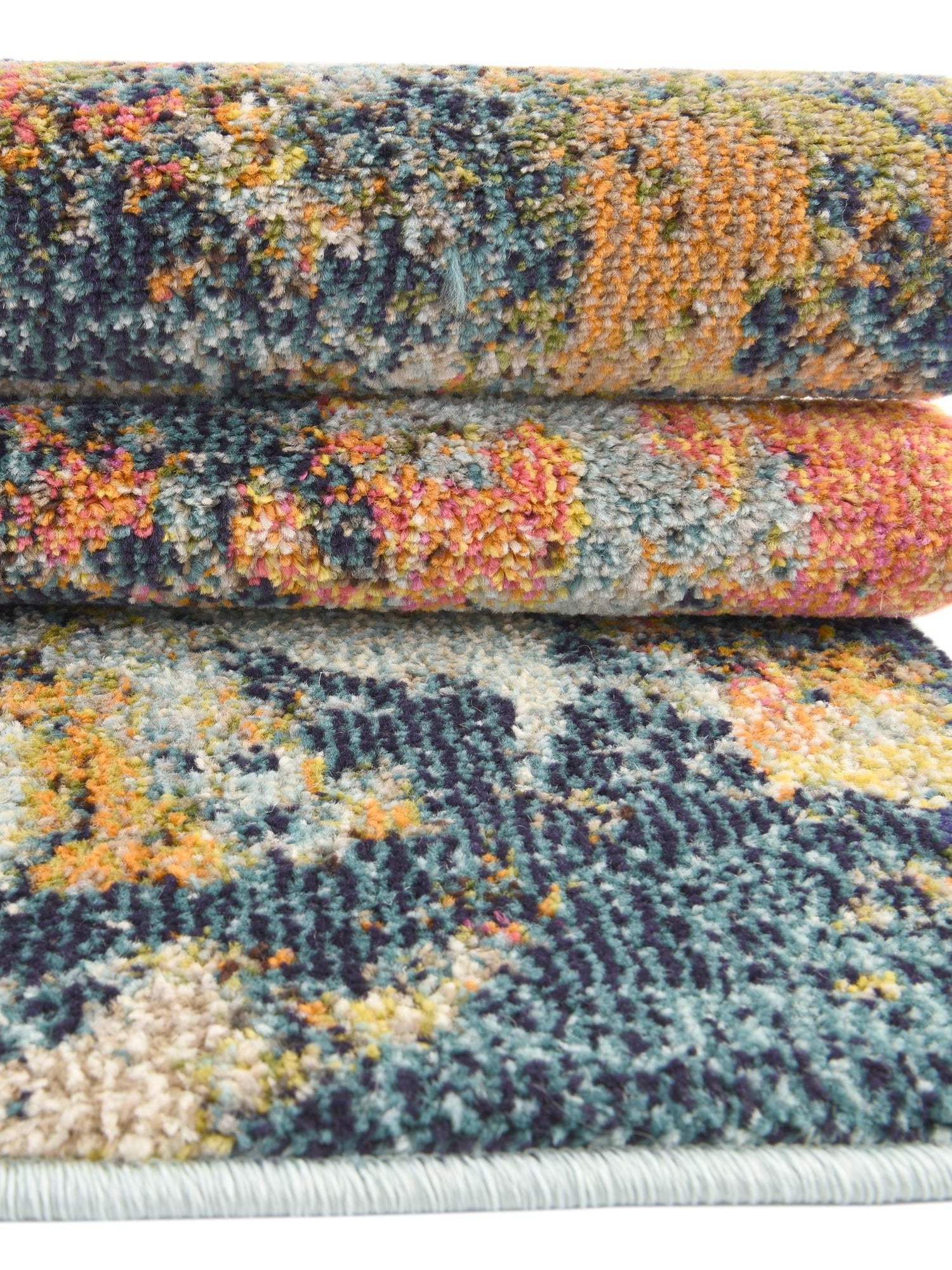 Multicolor 2' 2 x 3' Vivid Rectangle Area Rug Colorful Modern Unique Indoor Easy Clean Durable Carpet Mat for Home Interior Design & Decor for Sale at Rug Engine