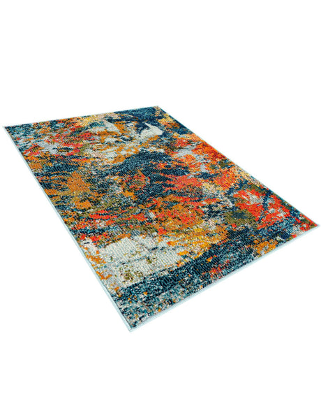 Multicolor 2' 2 x 3' Vivid Rectangle Area Rug Colorful Modern Unique Indoor Easy Clean Durable Carpet Mat for Home Interior Design & Decor for Sale at Rug Engine