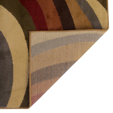Multicolor 2' 2 x 3' Cafe Rectangle Area Rug 100% Polypropylene With Cotton Backing Modern Abstract Design Carpet for Home Living Room Dining Office Decor for Sale at Rug Engine