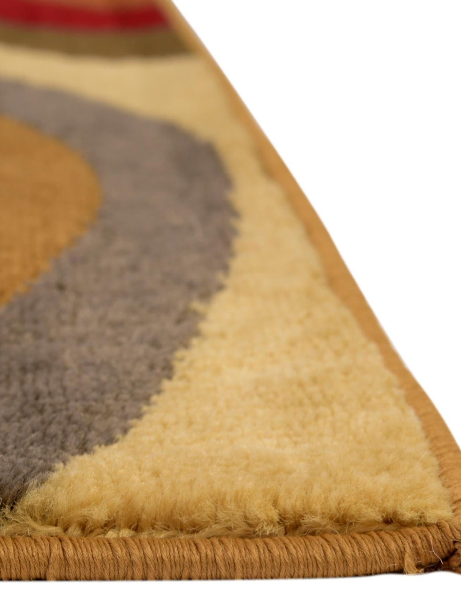 Multicolor 3' 3 x 16' 5 Cafe Runner Area Rug 100% Polypropylene With Cotton Backing Modern Abstract Design Carpet for Home Living Room Dining Office Decor for Sale at Rug Engine