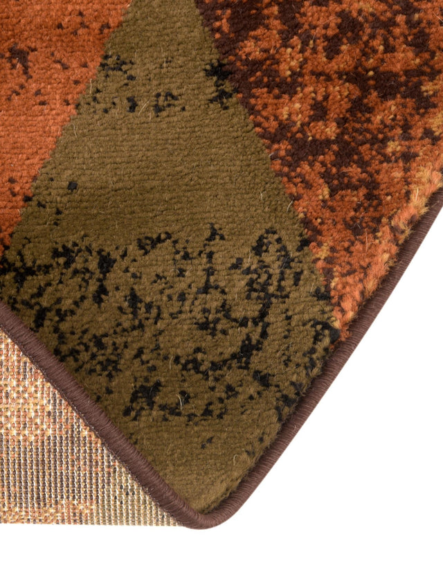 Multicolor 3' 3 x 3' 3 Cafe Round Area Rug 100% Polypropylene With Cotton Backing Modern Abstract Design Carpet for Home Living Room Dining Office Decor for Sale at Rug Engine