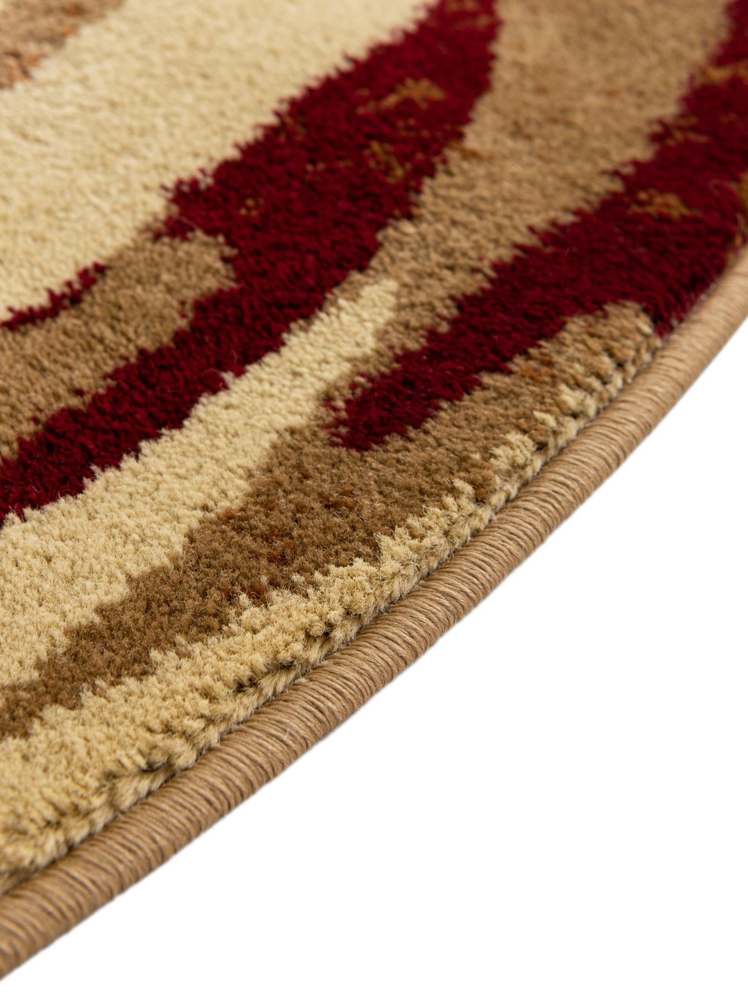 Beige 5' 3 x 8' Cafe Oval Area Rug 100% Polypropylene With Cotton Backing Modern Abstract Design Carpet for Home Living Room Dining Office Decor for Sale at Rug Engine
